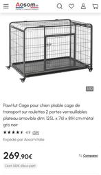 Cage pliante pour 2 chiens ou 1 grand chien, Animaux & Accessoires, Enlèvement, Comme neuf