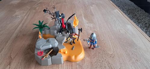 Playmobil 4869/4006/6682 - Drakenridders en piratenvlot, Kinderen en Baby's, Speelgoed | Playmobil, Zo goed als nieuw, Complete set