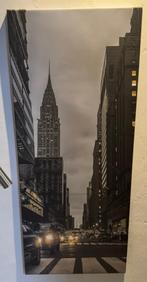 Canvas New York 120x50, Huis en Inrichting, Woonaccessoires | Schilderijen, Tekeningen en Foto's, Ophalen of Verzenden, Zo goed als nieuw