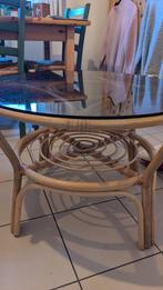 Table de salon, Huis en Inrichting, Ophalen, 50 tot 75 cm, Glas, Rond