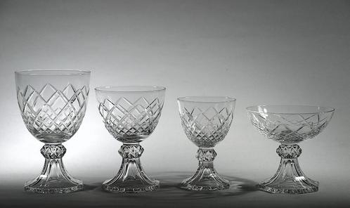 Val Saint Lambert - Servies Yale - VSL - Val St Lambert, Antiek en Kunst, Antiek | Glaswerk en Kristal, Ophalen