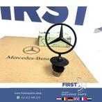 Mercedes STAANDE STER ZWART motorkap logo embleem ZWART AMG, Nieuw, Ophalen of Verzenden, Mercedes-Benz