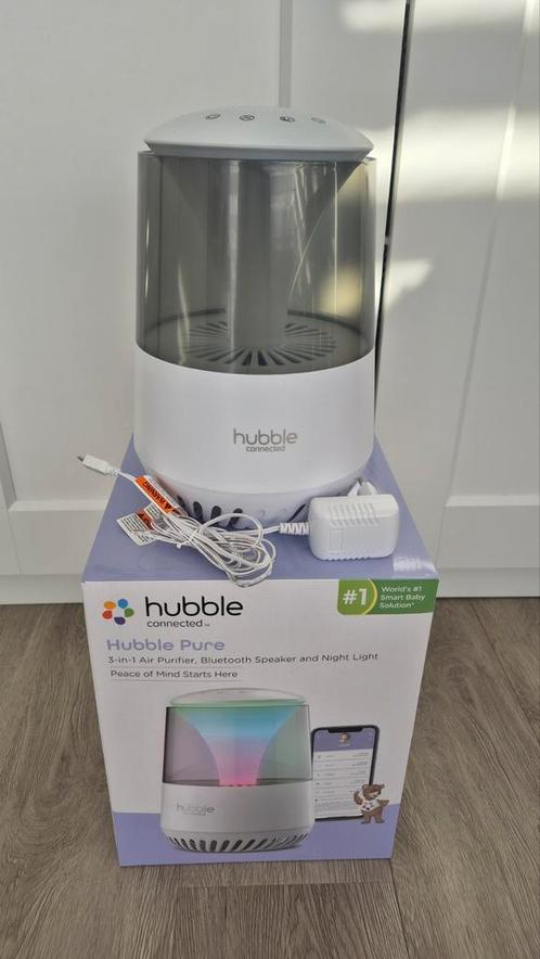 Hubble connected pure 3 in 1, Elektronische apparatuur, Luchtbehandelingsapparatuur, Zo goed als nieuw, Luchtreiniger, Ophalen of Verzenden