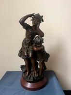 Hippolyte Moreau (1832-1927) - La vague (47cm), Antiek en Kunst, Ophalen