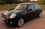 Mini Cooper 2018 1.5 zwart, Auto's, Mini, Zwart, Leder, 5 zetels, 5 deurs