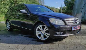 Mercedes C200 CDI Avantgarde Break 190 CV, Autos, Cuir, Achat, Noir, 5 portes