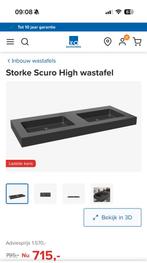 Dubbele wastafel zwart x2o nieuw, Enlèvement, Lavabo