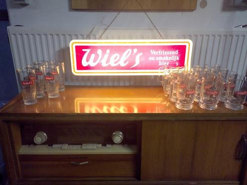 WIELS lichtbak zeer goede staat echte vintage, Verzamelen, Merken en Reclamevoorwerpen, Ophalen