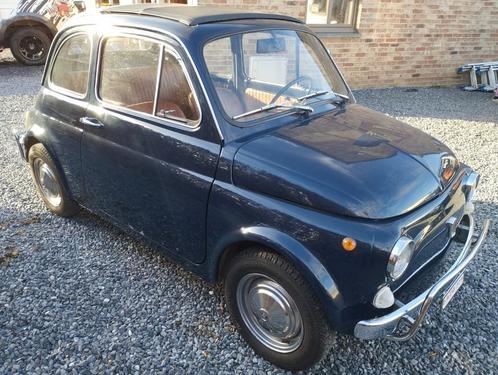 Fiat 500 L 1972, Autos, Oldtimers & Ancêtres, Particulier, Fiat, Beige, Beige, Enlèvement