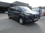 Ford Transit Custom 320L L2 2.0 TDCi 136pk 3pl Trend Luxe, Auto's, Bestelwagens en Lichte vracht, USB, 1995 cc, Euro 6, Zwart