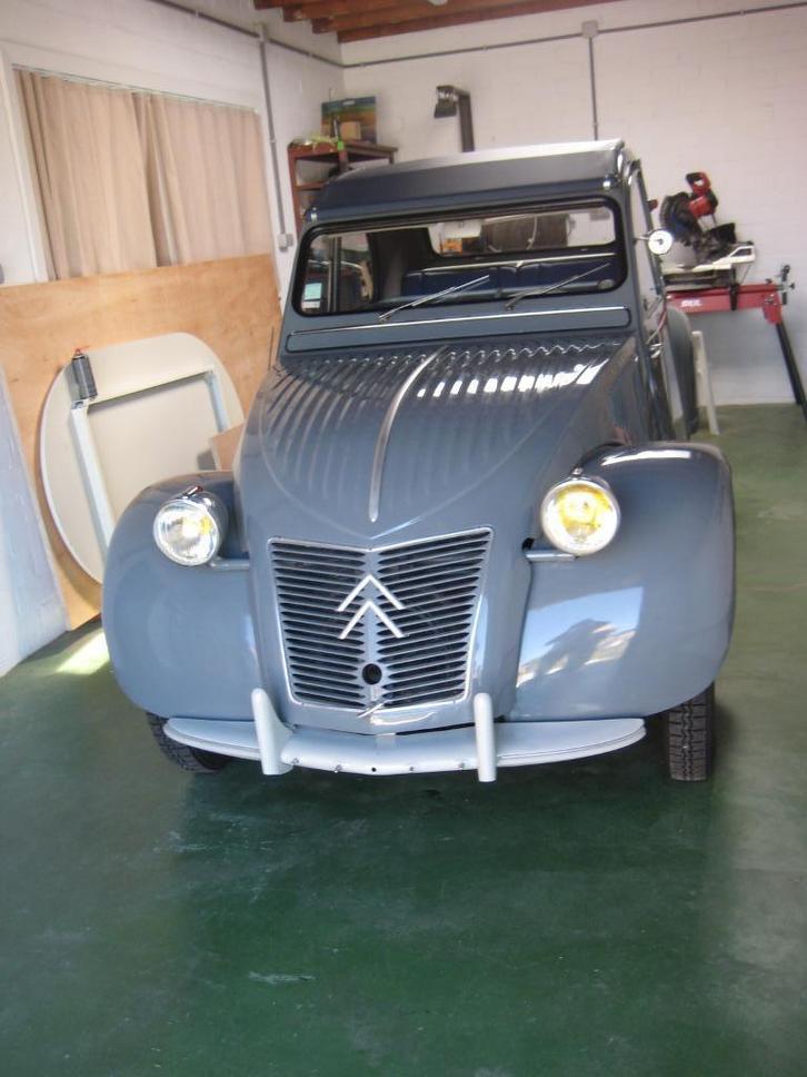 Citroën 2 pk. In topstaat., Auto's, Citroën, Particulier, 2CV, Open dak, Benzine, Cabriolet, 5 deurs, Handgeschakeld, Blauw, Blauw