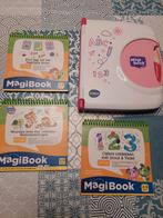 Magi book v2 vtech met 3 boekjes 2 - 5 jaar, Kinderen en Baby's, Speelgoed | Vtech, Ophalen of Verzenden, Zo goed als nieuw