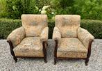 Paar clubstoelen om te restaureren, Ophalen, Gebruikt, Hout, Club