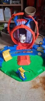 Circuit hot wheels monster truck, Ophalen, Zo goed als nieuw, Racebaan, Hot Wheels