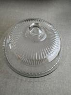 Nieuwe schaal met stolp voor kaas of gebak, Ophalen, Nieuw, Glas, Overige typen