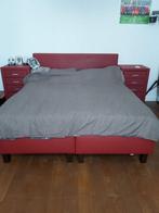 Boxspring 200/220, Huis en Inrichting, Slaapkamer | Boxsprings, Ophalen, Gebruikt, Tweepersoons, Overige maten
