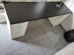 Bureau met ladekastjes Ikea, Huis en Inrichting, Bureaus, Ophalen, Gebruikt, Bureau