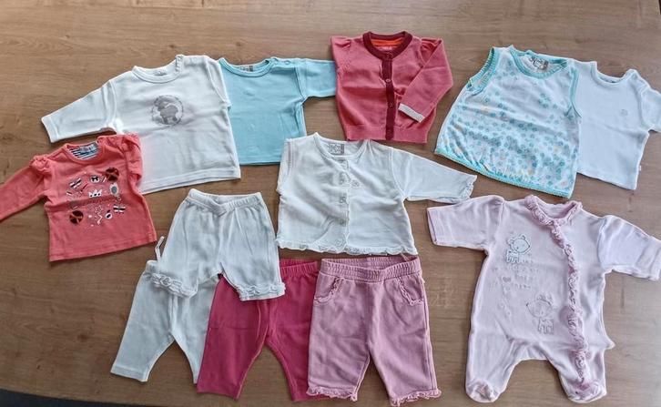 Kledingpakket meisje, maat 50/56.  (12 stuks), Kinderen en Baby's, Babykleding | Maat 50, Zo goed als nieuw, Meisje, Ophalen of Verzenden