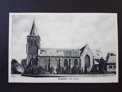Postkaart Kapellen De Kerk, Verzamelen, Postkaarten | België, Ongelopen, Antwerpen, 1940 tot 1960, Ophalen of Verzenden