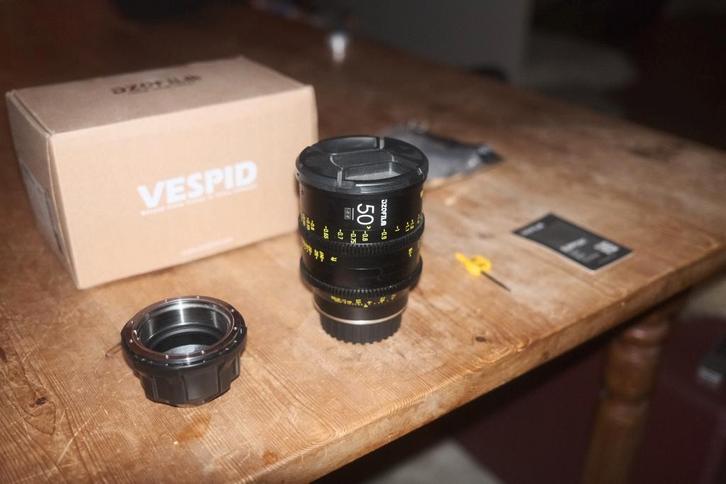 DZOFilm Vespid 50mm T2.1 Cine Lens, Audio, Tv en Foto, Foto | Lenzen en Objectieven, Zo goed als nieuw, Overige typen, Verzenden