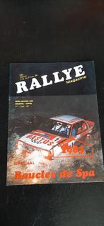 Programma boekje Rallye  Boucles de Spa  1983, Ophalen of Verzenden, Nieuw