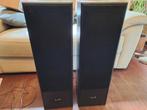 2 Zuilluidsprekerboxen, Audio, Tv en Foto, Luidsprekerboxen, Zo goed als nieuw, 120 watt of meer, Front, Rear of Stereo speakers