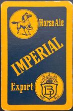 1 Speelkaart  Horse-Ale, Verzamelen, Ophalen of Verzenden