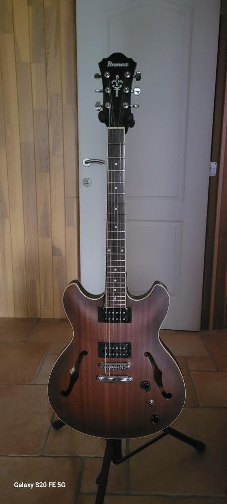 Ibanez AS53-TF, Muziek en Instrumenten, Snaarinstrumenten | Gitaren | Elektrisch, Zo goed als nieuw, Semi-solid body, Ibanez, Ophalen