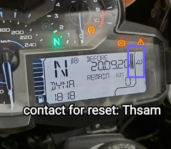 Reset , effacement, lampe lumière indicateur témoin moto bmw, Motos, Motos | BMW, Particulier