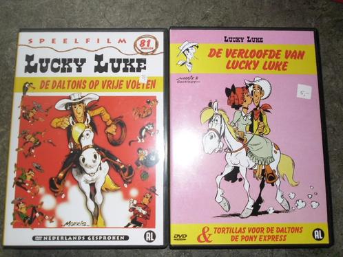 DVD : Lucky Luke 4x (NIEUW), Cd's en Dvd's, Dvd's | Tekenfilms en Animatie, Nieuw in verpakking, Europees, Tekenfilm, Vanaf 9 jaar
