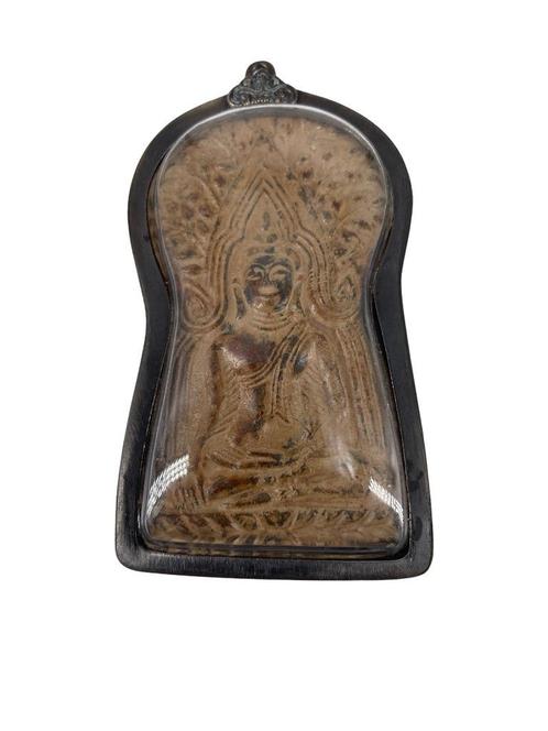 Thaise Tablet: Talisman Gezegende Thaise Boeddha Phra, Antiek en Kunst, Kunst | Niet-Westerse kunst, Ophalen of Verzenden