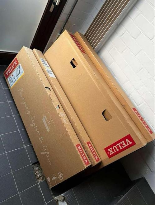 2x Velux dakraam MK08, Doe-het-zelf en Bouw, Dakpannen en Dakbedekking, Zo goed als nieuw, Ophalen