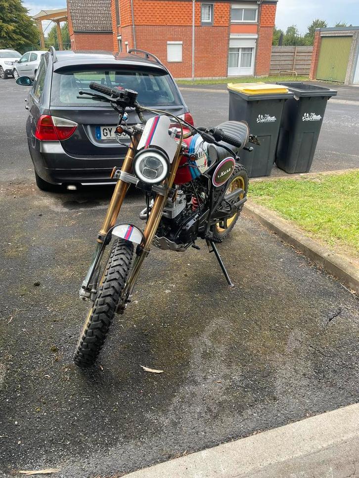 125 Bullit Hero, Fietsen en Brommers, Brommers | Crossbrommers, Gebruikt, Overige merken, Ophalen