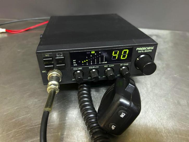 CB  President Wilson  27mc, Telecommunicatie, Zenders en Ontvangers, Gebruikt, Zender en Ontvanger, Ophalen