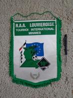 Voetbalvlag RAA Louvieroise RAAL 1996, Ophalen of Verzenden, Zo goed als nieuw, Vaantje of Sjaal