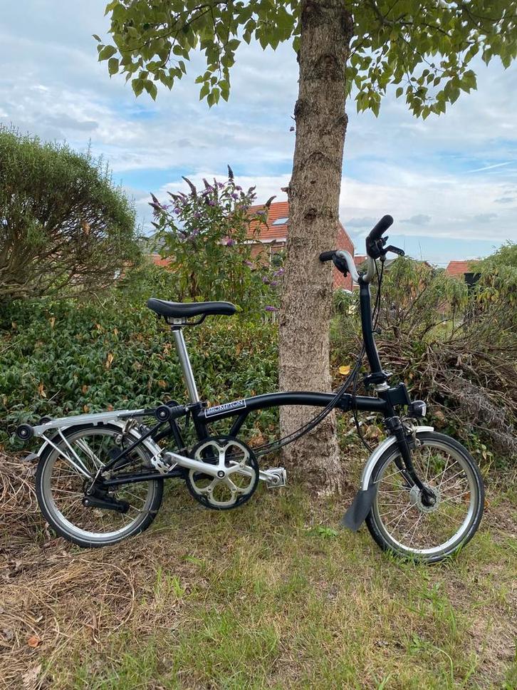 Brompton M6R, Fietsen en Brommers, Fietsen | Vouwfietsen, Zo goed als nieuw, Brompton, Versnellingen, Ophalen