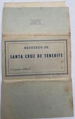 Postkaartenboek Santa Cruz de Tenerife 1950, Ophalen of Verzenden, 1940 tot 1960, Ongelopen, Spanje