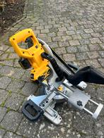 Dewalt afkortzaag op accu, Doe-het-zelf en Bouw, Ophalen, Zo goed als nieuw, Afkortzaag