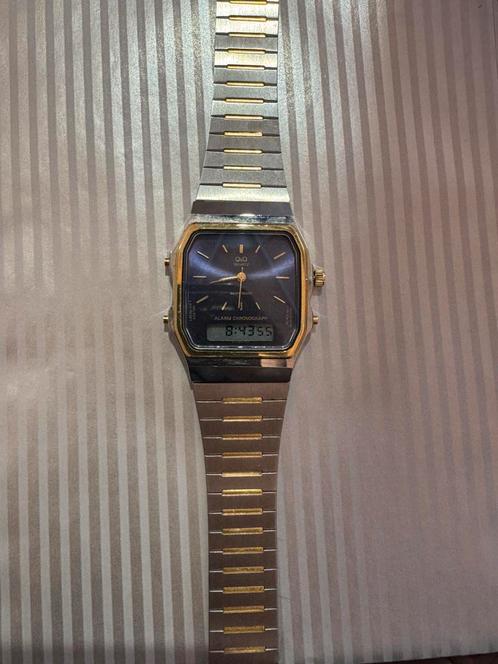 Q&Q vintage jaren 80 in super goede werkende staat, Handtassen en Accessoires, Horloges | Heren, Ophalen