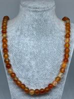 Carneool ketting 6 mm ( halsketting), Handtassen en Accessoires, Kettingen, Overige materialen, Overige kleuren, Nieuw, Ophalen of Verzenden