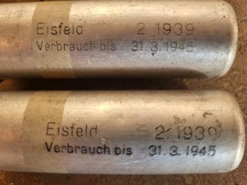 lot 2 tubes blanc, Allemagne 2WW  beschikbaar voor biedingen
