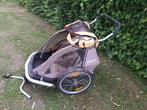 Croozer fietskar voor 2 kindjes, Ophalen, Gebruikt, Opvouwbaar, Croozer