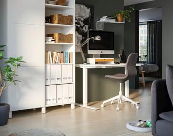 Zit / sta bureau IKEA Trotten 120x70cm (72-122cm hoog) beschikbaar voor biedingen