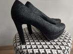 Zwarte plateau pumps - Dany G - maat 39,5, Enlèvement ou Envoi, Dany G, Escarpins, Porté