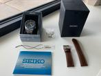 Seiko 5 GMT SSK003K1, Handtassen en Accessoires, Horloges | Heren, Staal, Seiko, Staal, Zo goed als nieuw