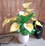 fleurs artificielle en pot 45 cm de haut, Enlèvement ou Envoi, Intérieur