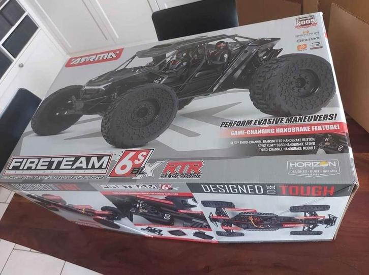 NIEUW Arrma fireteam 4x4 6s nieuw in doos., Hobby en Vrije tijd, Modelbouw | Radiografisch | Auto's, Ophalen of Verzenden