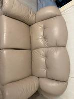 Leren zetels, Huis en Inrichting, Ophalen, Gebruikt, Leer