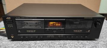 Lecteur K7 JVC TD W304, Enlèvement ou Envoi, Comme neuf, JVC