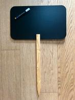 Krijtbord rechthoekig op stok 73 cm, Tuin en Terras, Ophalen of Verzenden, Zo goed als nieuw